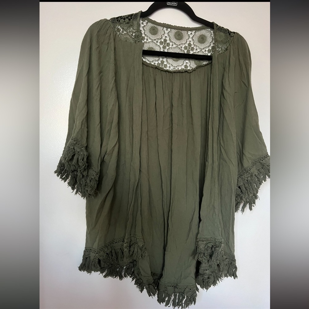 cardigan / duster